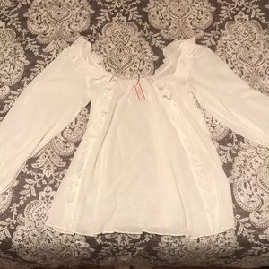 VS lightweight lace long sleeve